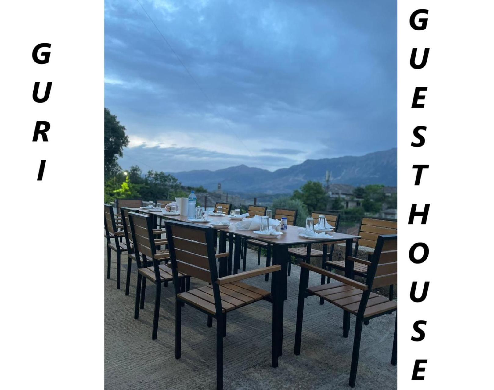 Guri Guesthouse Gjirokastër Exterior foto